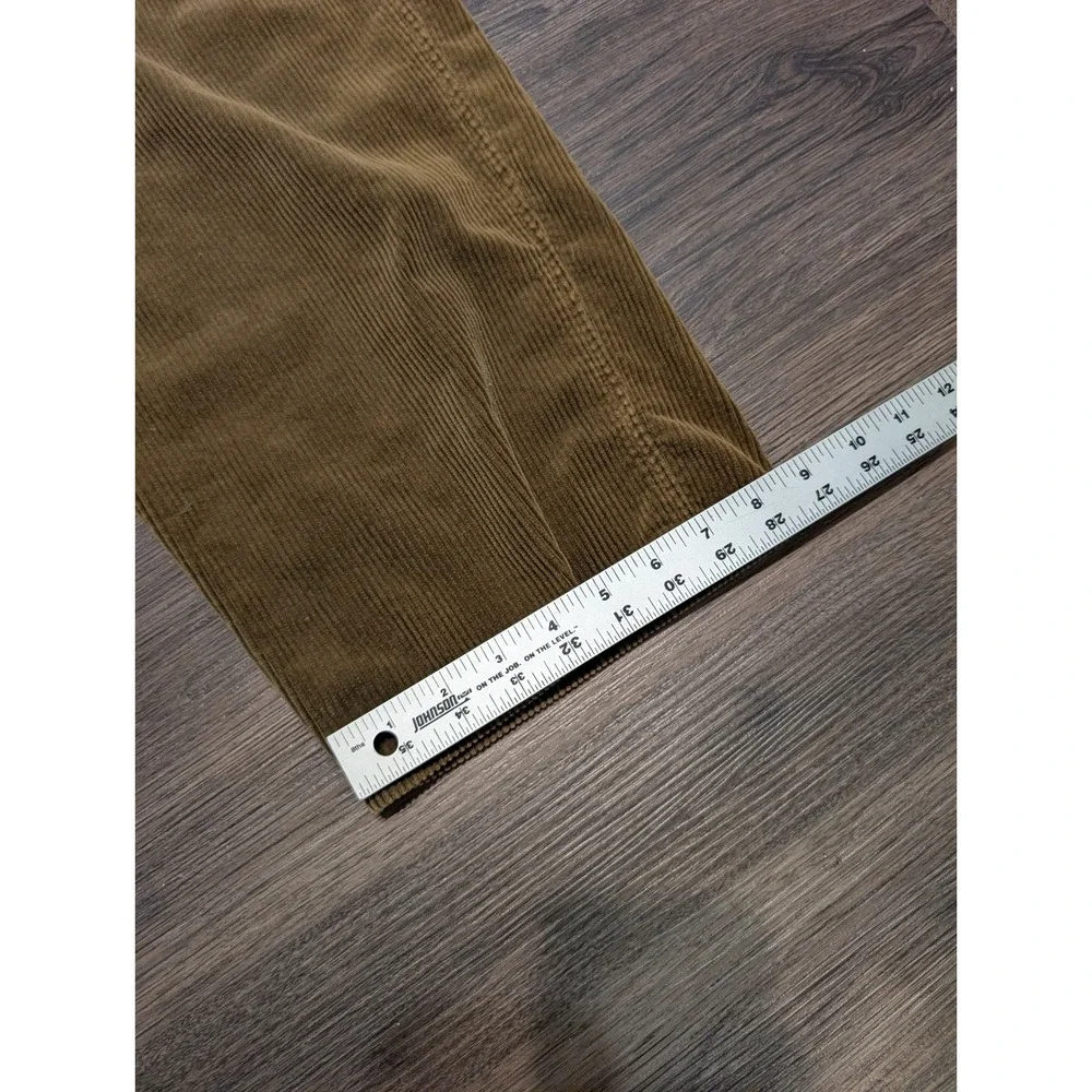 Polo Ralph Lauren Polo Cord Brown Corduroy Pants Mens 38x30‎ Pleated Made in USA